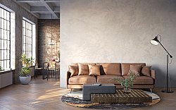 Pyöreät matot - Padova (antrasiitti/oranssi)