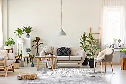 Wilton-matto - Osaka (harmaa/valkoinen)