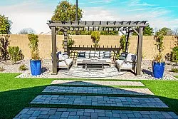 Pyöreä matot - Indoor/Outdoor Roma (multi)