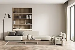 Sisal-matto - Agave (beige/harmaa)