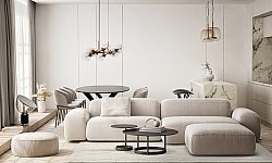 Shaggy Indoor-Outdoor - Baltimore (cream)