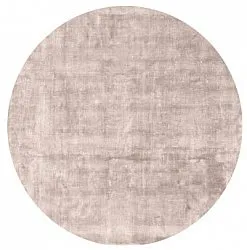 Pyöreä matto - Jodhpur Special Luxury Edition Viskoosi (vaaleanharmaa/beige)