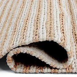 Juutti-matto - Howrah Braided Jute (luonto/valkoinen)