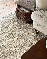 Ryijymatot - Kendra Natural Cotton Shaggy (nature)