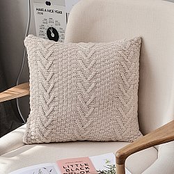 Tyynyliina - Knit Macrame 45 x 45 cm (offwhite)