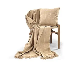 Tyynyliina - Martina Stripe (beige/valkoinen)