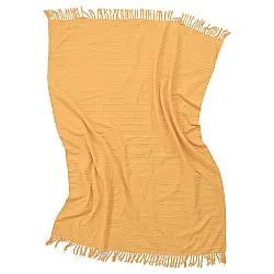 Viltit - Nalani cotton throw (oranssi)