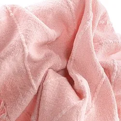 Viltit - Nalani cotton throw (vaaleanpunainen)