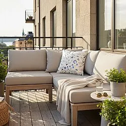 Tyynyliina - Stavanger Embroidered Cushion Cover (multi)