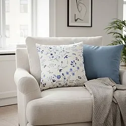 Tyynyliina - Stavanger Embroidered Cushion Cover (multi)