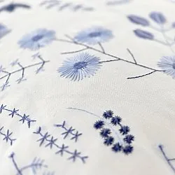 Tyynyliina - Stavanger Embroidered Cushion Cover (multi)
