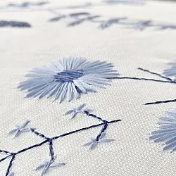 Tyynyliina - Stavanger Embroidered Cushion Cover (multi)
