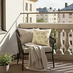 Tyynyliina - Vasa Embroidered Cushion Cover (multi)