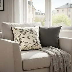 Tyynyliina - Viborg Embroidered Cushion Cover (multi)