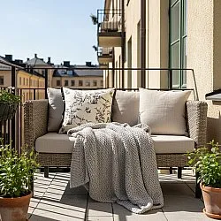 Tyynyliina - Viborg Embroidered Cushion Cover (multi)