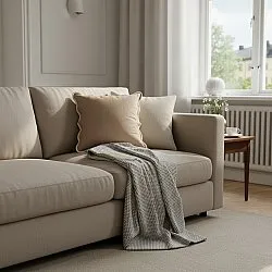 Tyynyliina - Yrsa (tumma beige)