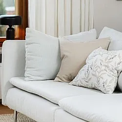 Tyynyliina x 2 - Katri (beige)