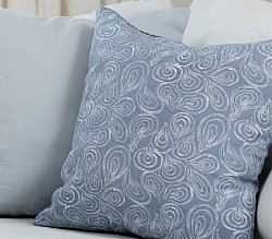 Tyynyliina x 2 - Merja (sininen)