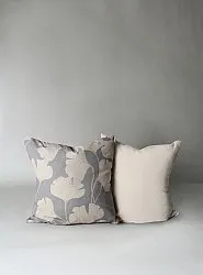 Tyynyliina x 2 - Abril (harmaa/beige)