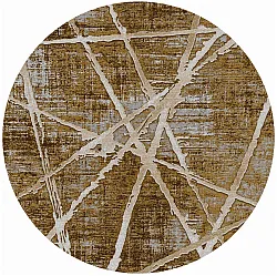 Pyöreät matot - Lagos (ruskea)