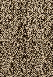 Wilton-matto - Leopard (ruskea)