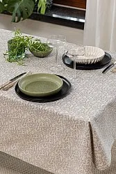 Pöytäliina puuvillaa Lilja (harmaa)