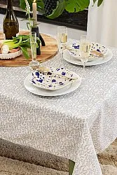 Pöytäliina puuvillaa Lilja (sininen)