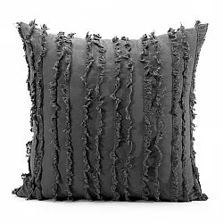Tyynyliina - Boho Linen 45 x 45 cm (harmaa)