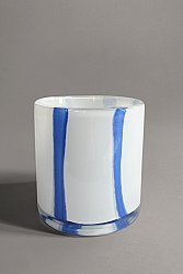Kynttilänjalka S - Zuri (valkoinen/sininen)