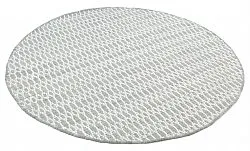 Pyöreä matot - Long Stitch (harmaa)