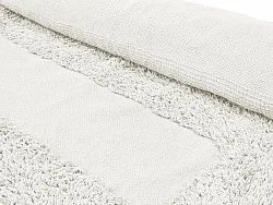 Pyöreä matot - Alexa Natural Cotton Shaggy (offwhite)