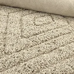 Ryijymatot - Amberley Natural Cotton Shaggy (beige)