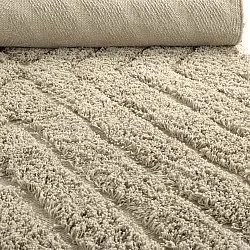 Ryijymatot - Amberley Natural Cotton Shaggy (beige)