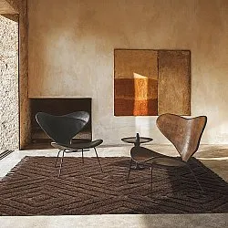 Ryijymatot - Amberley Natural Cotton Shaggy (ruskea)