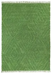 Ryijymatot - Amberley Natural Cotton Shaggy (vihreä)