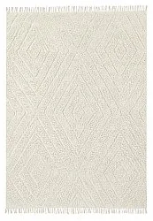 Ryijymatot - Amberley Natural Cotton Shaggy (luonnonvalkoinen)