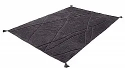Ryijymatot - Andrea Natural Cotton Shaggy (musta)