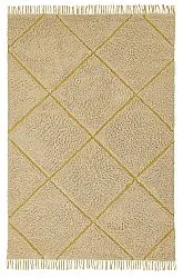 Ryijymatot - Bellevue Natural Cotton Shaggy (beige/ruskea)