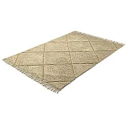 Ryijymatot - Bellevue Natural Cotton Shaggy (beige/ruskea)