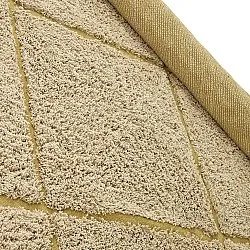 Ryijymatot - Bellevue Natural Cotton Shaggy (beige/ruskea)
