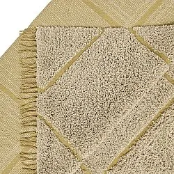 Ryijymatot - Bellevue Natural Cotton Shaggy (beige/ruskea)