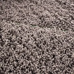 Ryijymatot - Bellevue Natural Cotton Shaggy (taupe/vihreä)