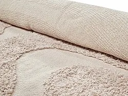 Ryijymatot - Bonnie Natural Cotton Shaggy (beige)