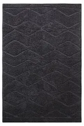 Ryijymatot - Brynn Natural Cotton Shaggy (musta)