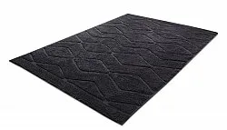 Ryijymatot - Brynn Natural Cotton Shaggy (musta)