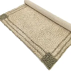 Ryijymatot - Cataya Natural Cotton Shaggy (beige/tape)