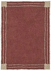 Ryijymatot - Cataya Natural Cotton Shaggy (ruskea/beige)