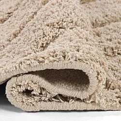 Ryijymatot - Conara Natural Cotton Shaggy (beige)