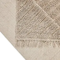 Ryijymatot - Conara Natural Cotton Shaggy (beige)
