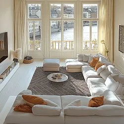 Ryijymatot - Conara Natural Cotton Shaggy (taupe)